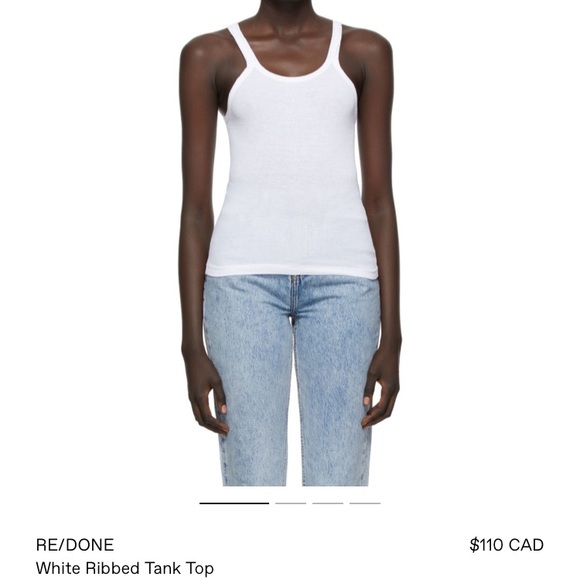 Aritzia The Group by Babaton Denim Forum tank top set - Picture 5 of 6